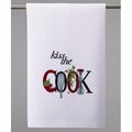 Tarifa 16 x 25 in. Kiss The Cook Kitchen Towel, 4PK TA3679690